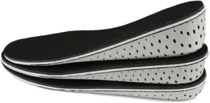 1 Pair Hard Breathable Memory Foam Height Increase Insole Heel Lifting Inserts Shoe Lifts Shoe Pads Elevator Insoles(4.3 cm)