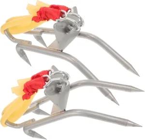1 Pairs Portable Tree Climbing Spikes Metal Climbing Tools for Tree Work Durable Design for Easy Use Nesting Logging