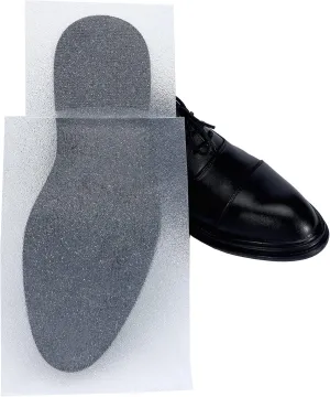 16 Pieces Sole Shoe Protector Clear Bottom Shoe Protector Self-stick Sole Guard Removable Sneaker Bottom Cover Anti Slip Pads for Heels, Men Shoes