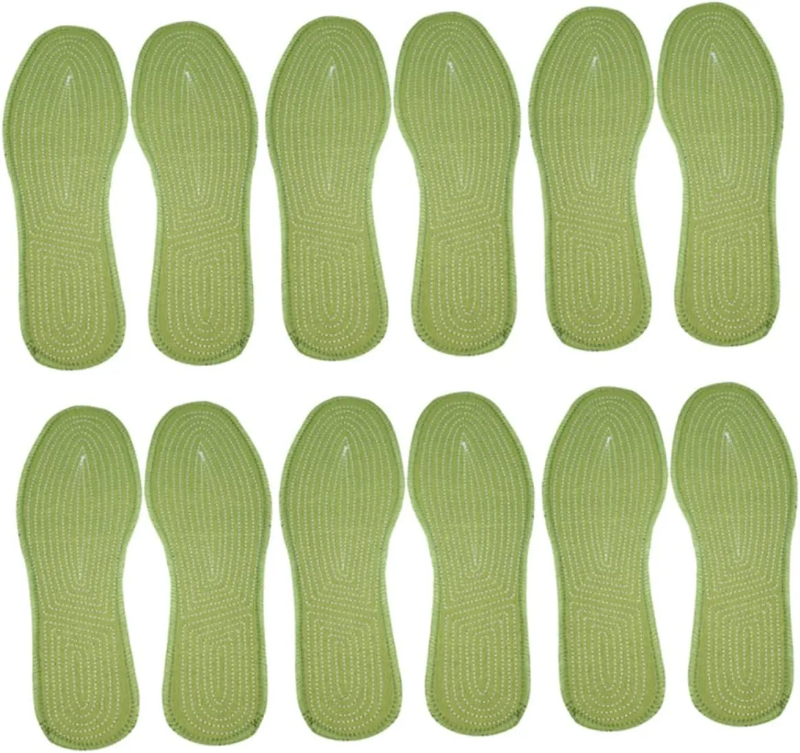 20Pairs Breathable Cotton Insoles Comfortable Sweat Absorbing Shoe Pads for Men Women for Daily Wear and Training Foot and Refresh Tired Feet