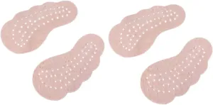 2Pairs Forefoot Cushions for Women Breathable Pigskin Half Insoles for Heels Loafers and Casual Shoes Reduces Foot Slippage