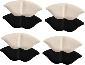 4 Pairs High Heel Cushions Adhesive Heel Liners Thickened Grip Patches for Comfort Prevent Blisters for Outdoor Use Breathable Skin Friendly Design