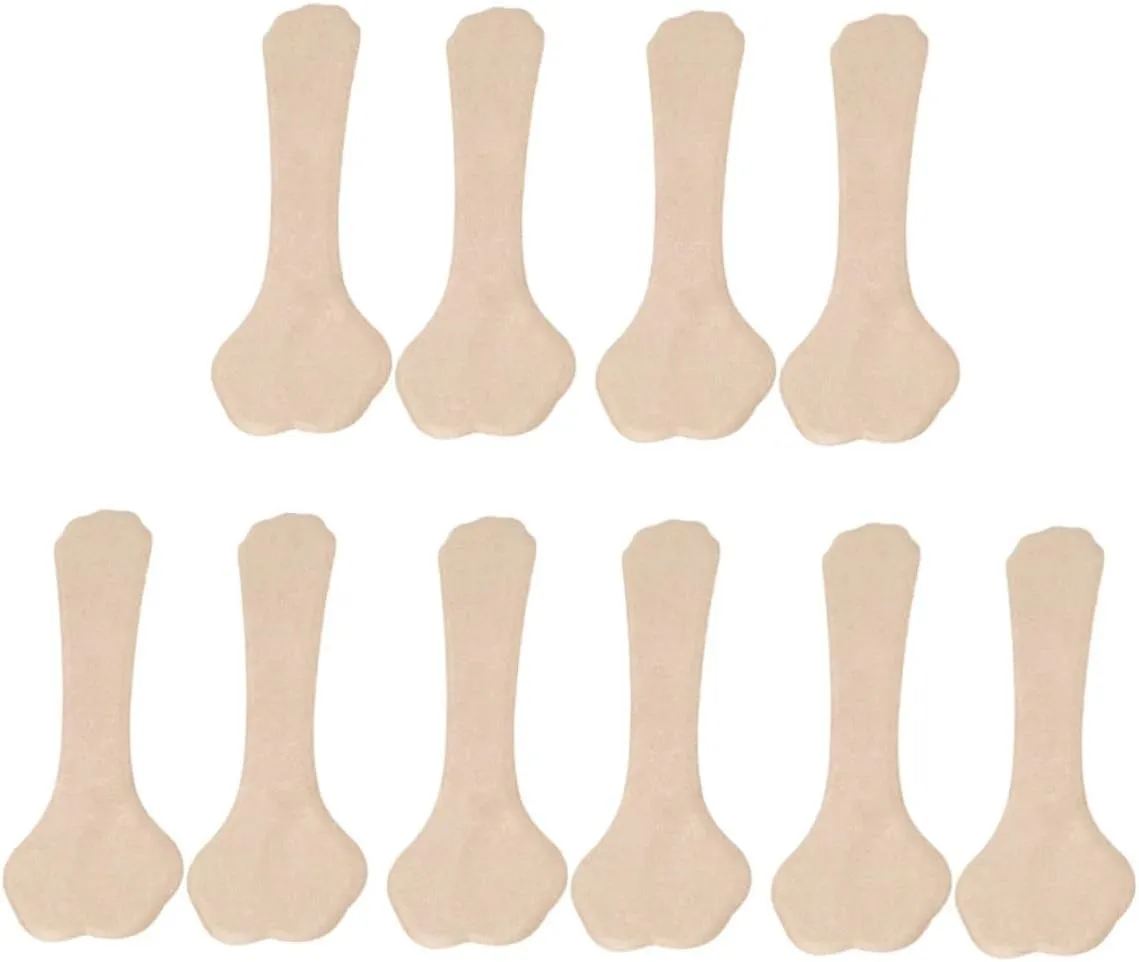 5 Pairs High Heel Inserts Sole Cushions for Women Anti-wear Self Adhesive