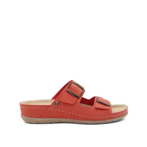 Aberdeen Women's Casual Sandals - Brick