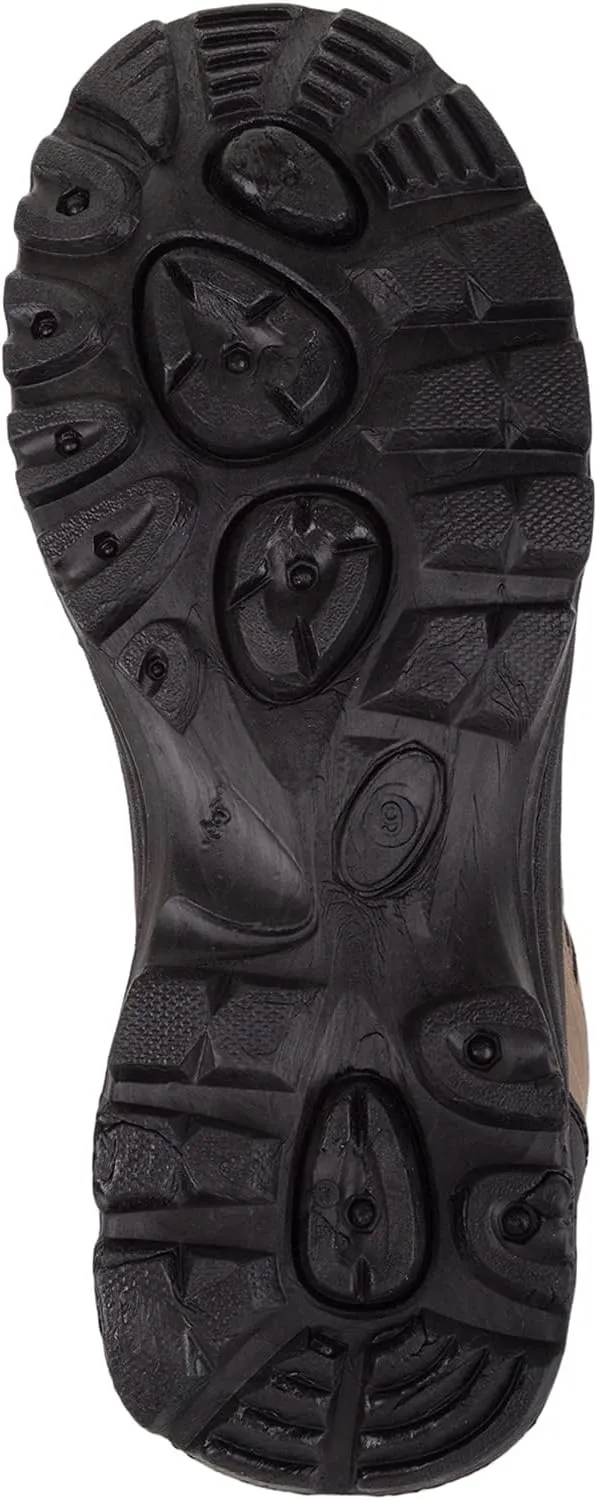 ABSOLUTE FOOTWEAR Mens Slip On Three Strap Touch and Close Walking Hiking Travel Trainers Boots