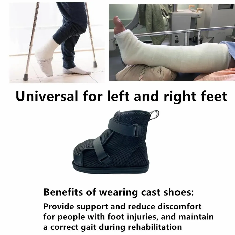 Adjustable Post Op Shoe, Thin, breathable, suitable for spring and summer, high top (XL)
