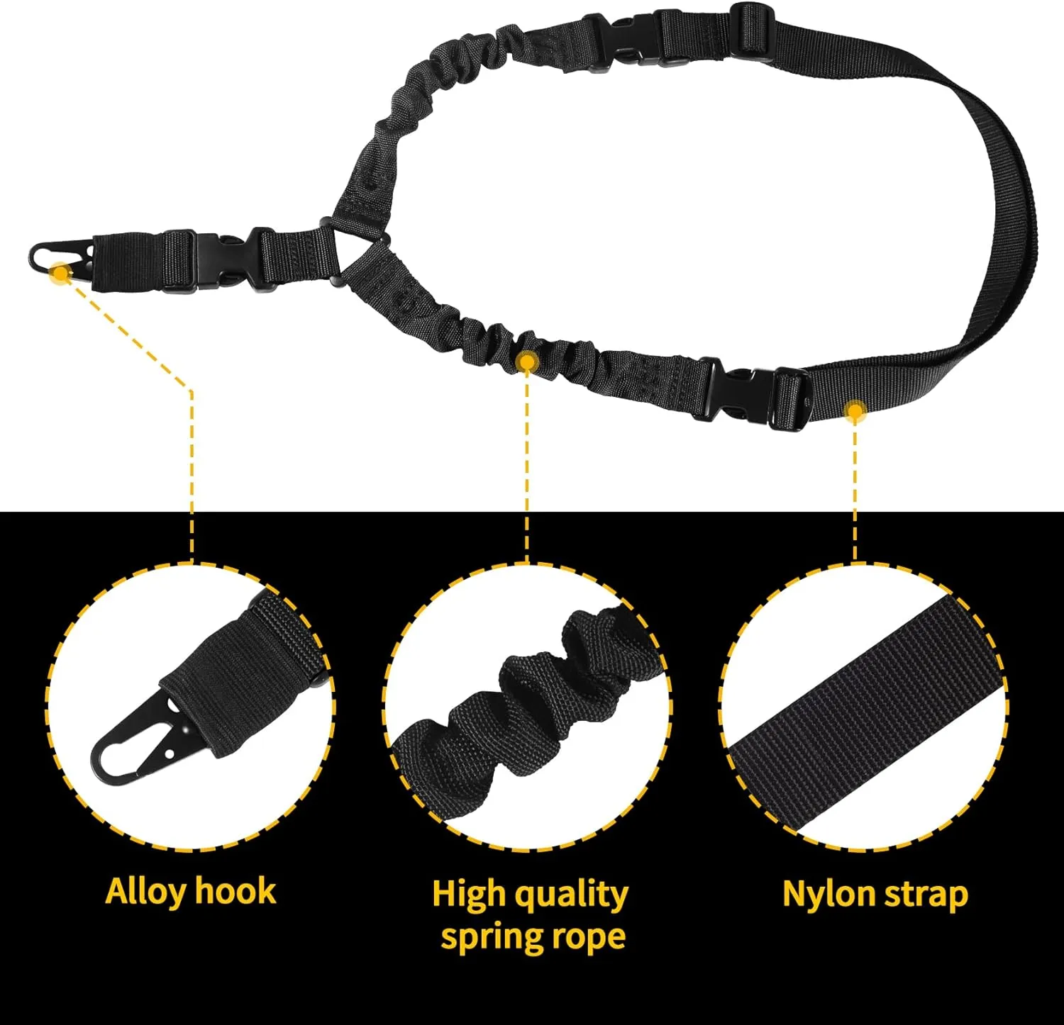 Adjustable Traditional Sling Quick Release Flexible