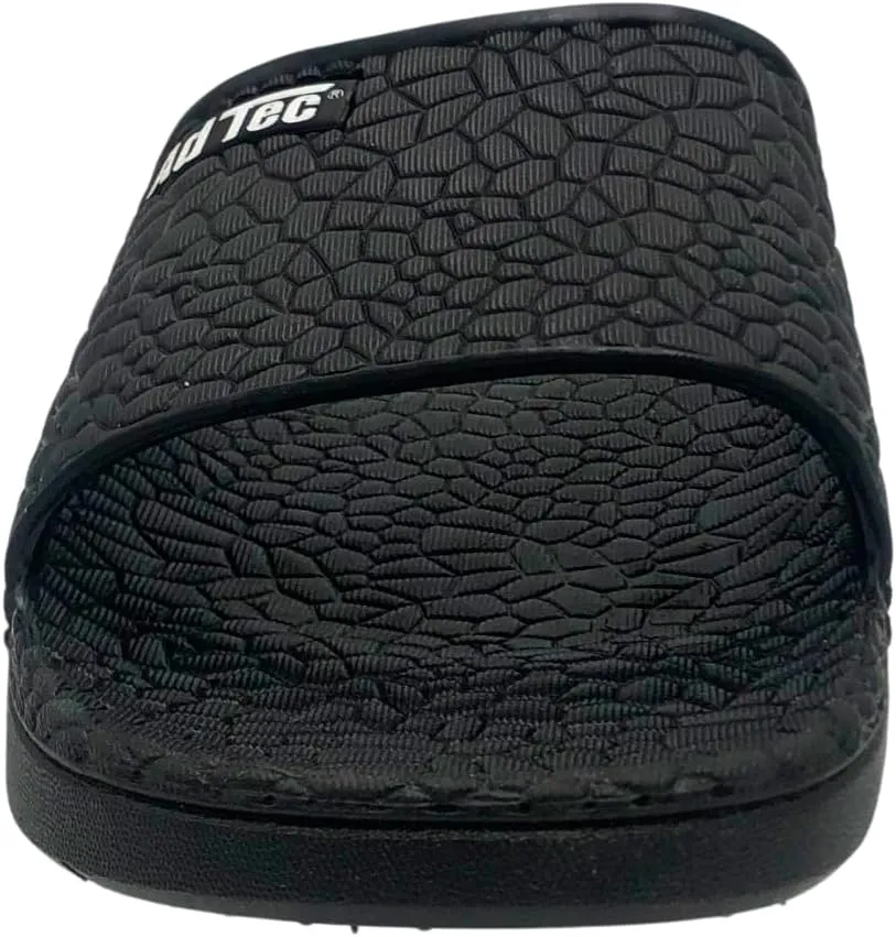 AdTec PVC Pebble Sandals For Men, Cushioned Outsole, Flexible and Bendable, Open Toe