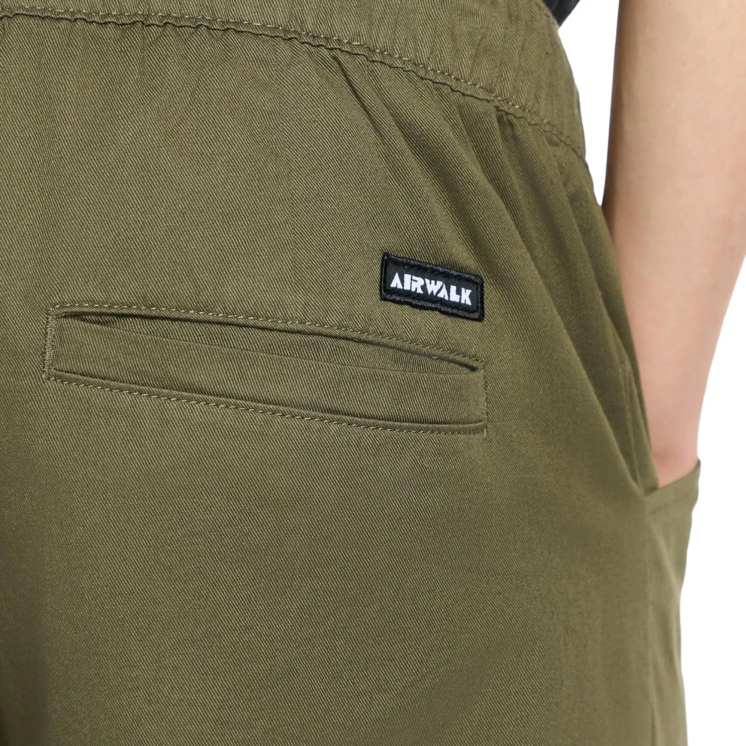 Airwalk Mens Cuffed Cargo Pant