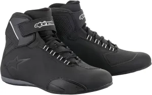 Alpinestars Sektor Waterproof Shoes (8) (BLACK/GREY/RED)