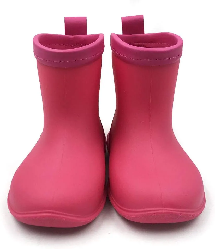 Amoji Baby Kids Easy On Rain Shoes Boots for Toddler Little Kid