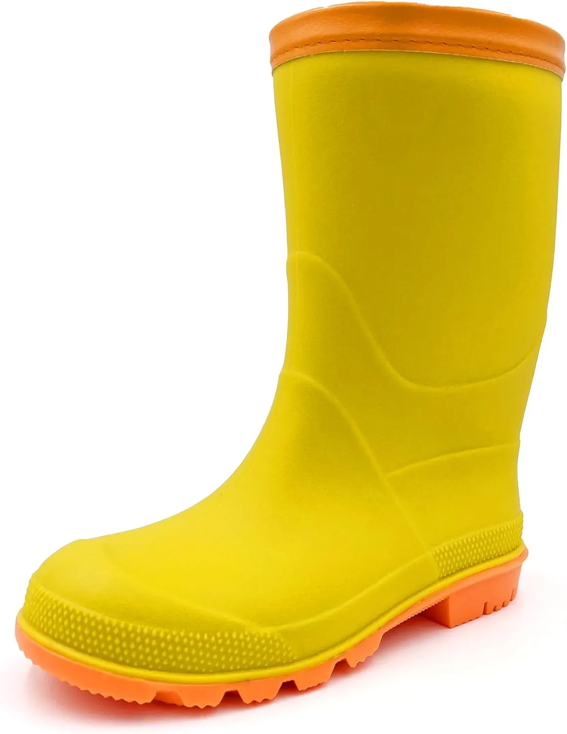 Amoji Kids Rain shoes Easy On Rubber Rain Boots (Little Kid/Big Kid)