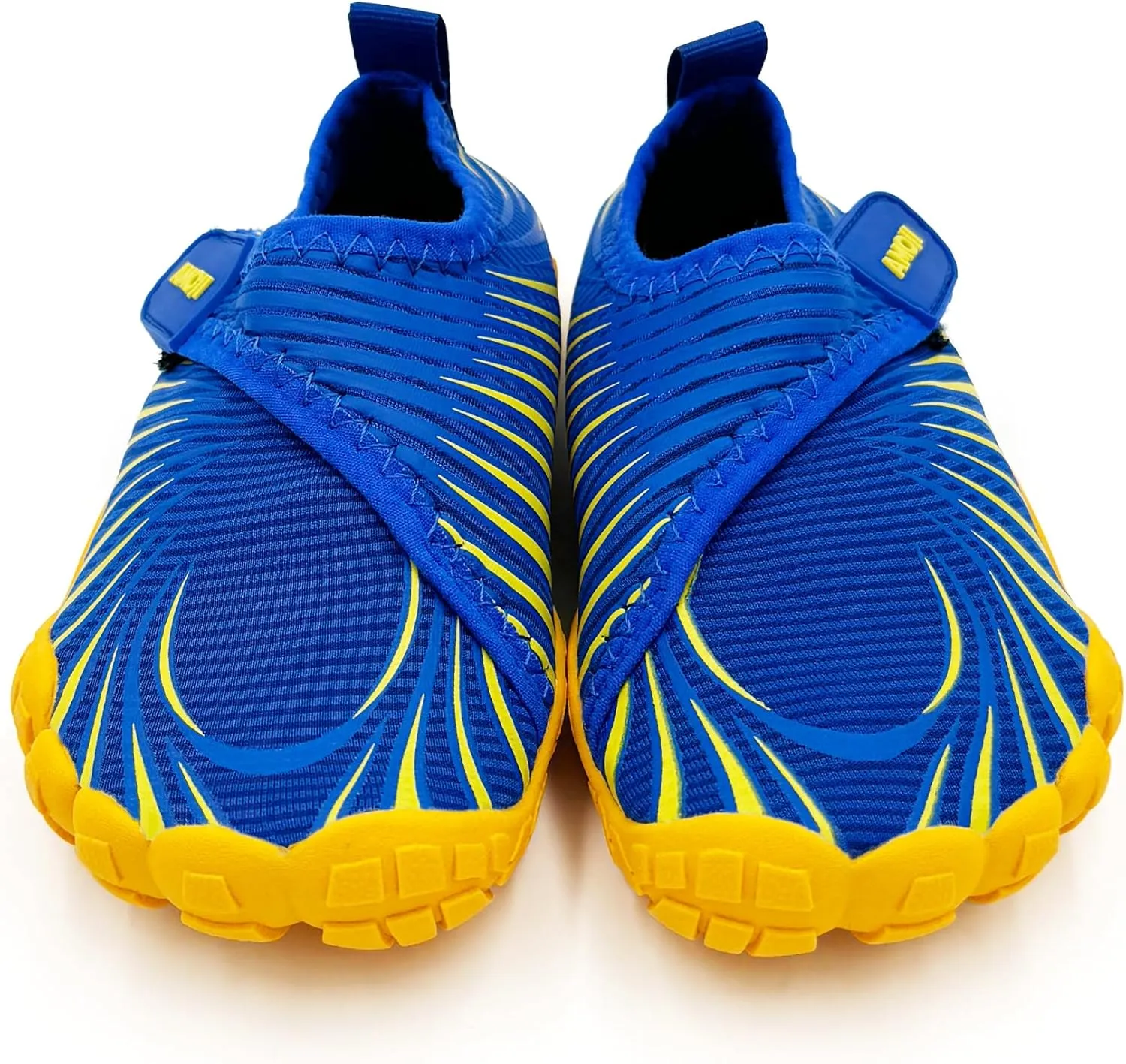 Amoji Kids Water Aqua Shoes Boys Girls Barefoot for Beach Swim Pool 2420