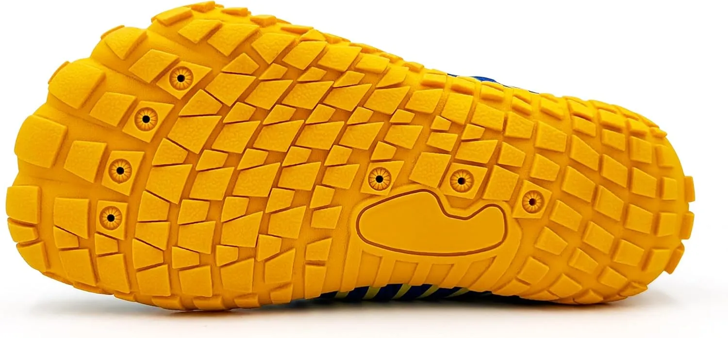 Amoji Kids Water Aqua Shoes Boys Girls Barefoot for Beach Swim Pool 2420