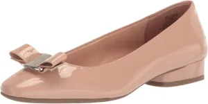 Anne Klein Womens Chella Patent Slip-On Loafers