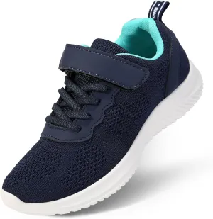 Apawwa Boys Girls Sneakers Lightweight Sneaker for boy Kids Breathable Tennis Shoes for Toddler/Little Kids/Big Kids
