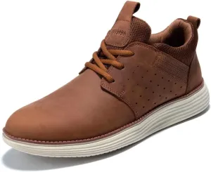 Arkbird Leather Loafers, Casual Slip-On Sneaker Shoes for Men