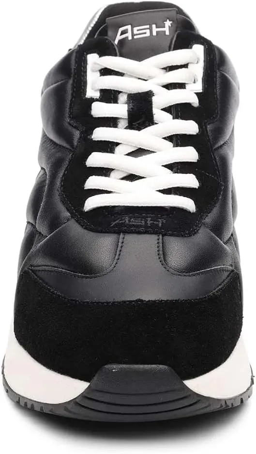 ASH Women's Kacy Chunky Fashion Sneaker, Trendy Lace-Up Design, Versatile Street Style