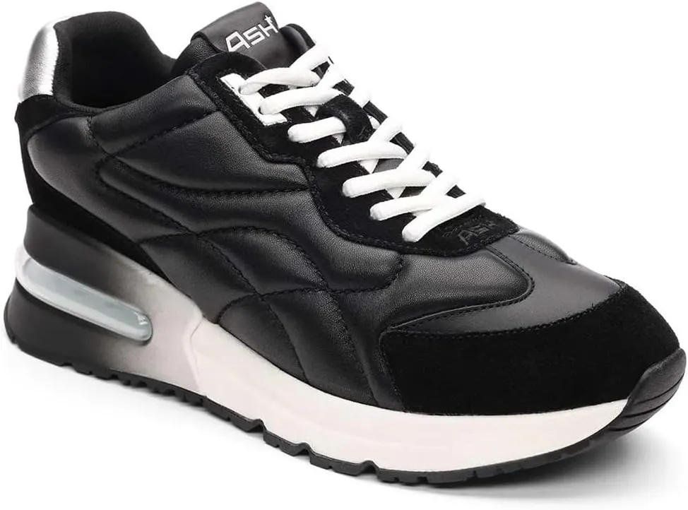ASH Women's Kacy Chunky Fashion Sneaker, Trendy Lace-Up Design, Versatile Street Style