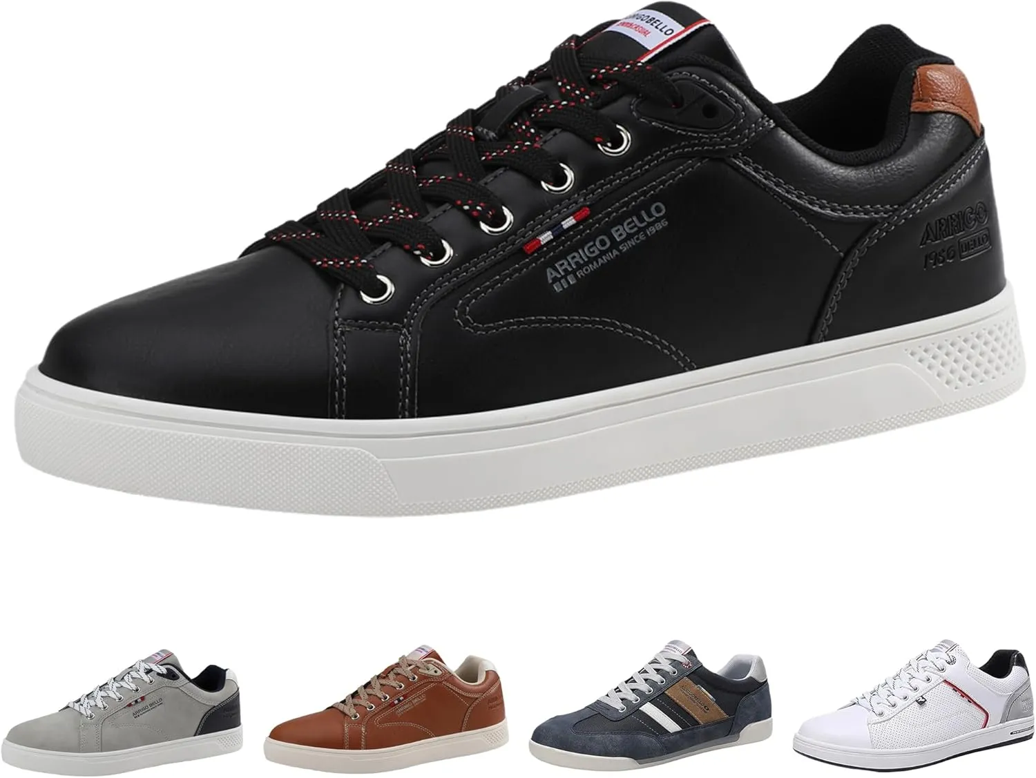 AX BOXING Mens Casual Shoes Fashion Sneakers Breathable Comfort Walking Shoes for Male