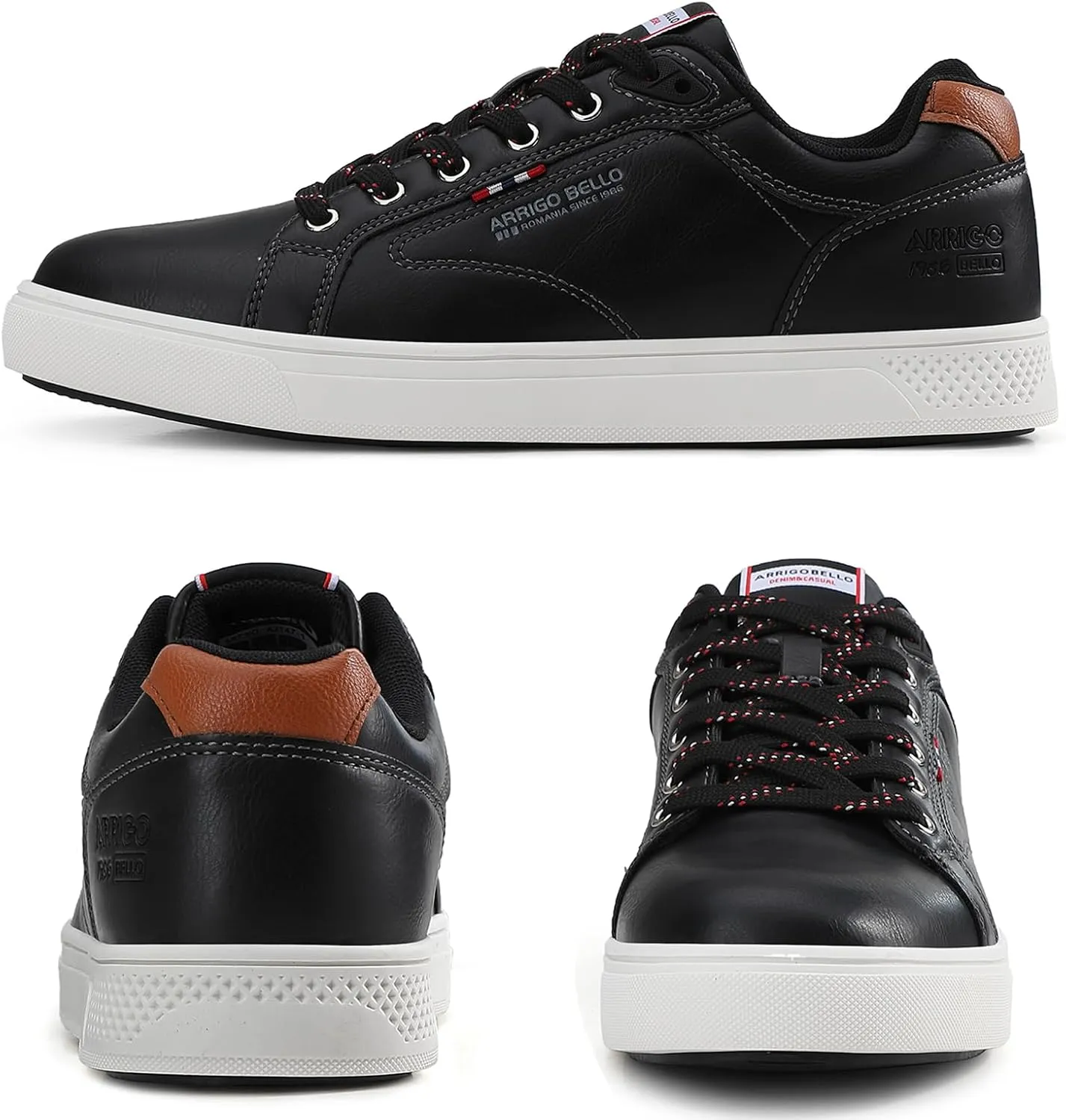 AX BOXING Mens Casual Shoes Fashion Sneakers Breathable Comfort Walking Shoes for Male