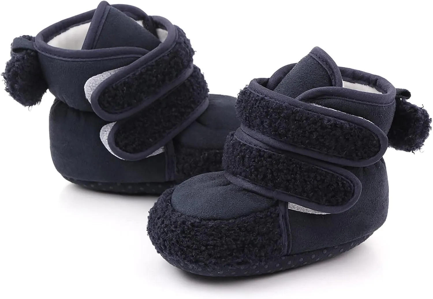 Baby Boy Shoes Girls and Boys Warm Shoes Soft Booties Comfortable Boots Infant Toddler Warming Home Shoes Snow Boots