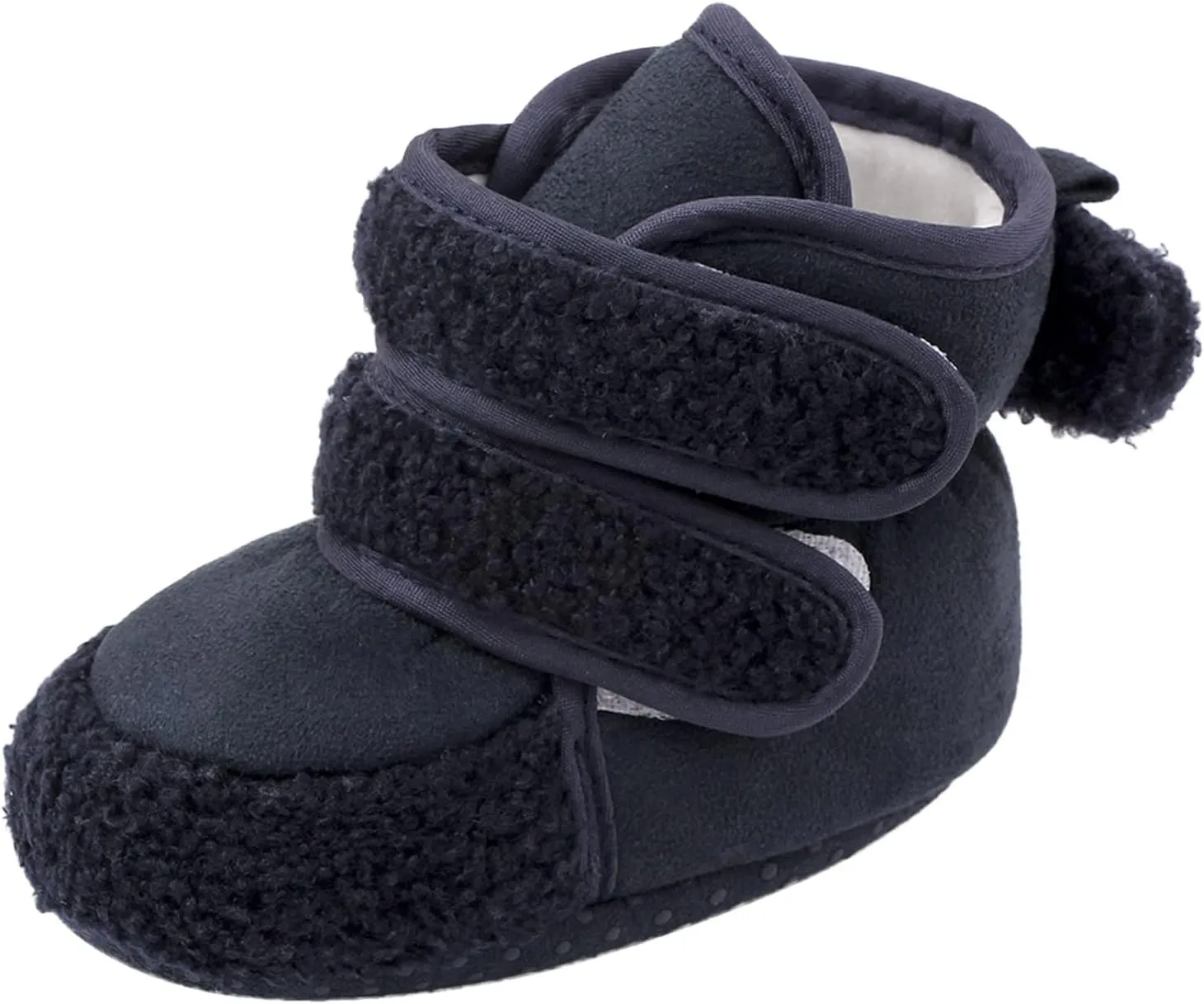 Baby Boy Shoes Girls and Boys Warm Shoes Soft Booties Comfortable Boots Infant Toddler Warming Home Shoes Snow Boots