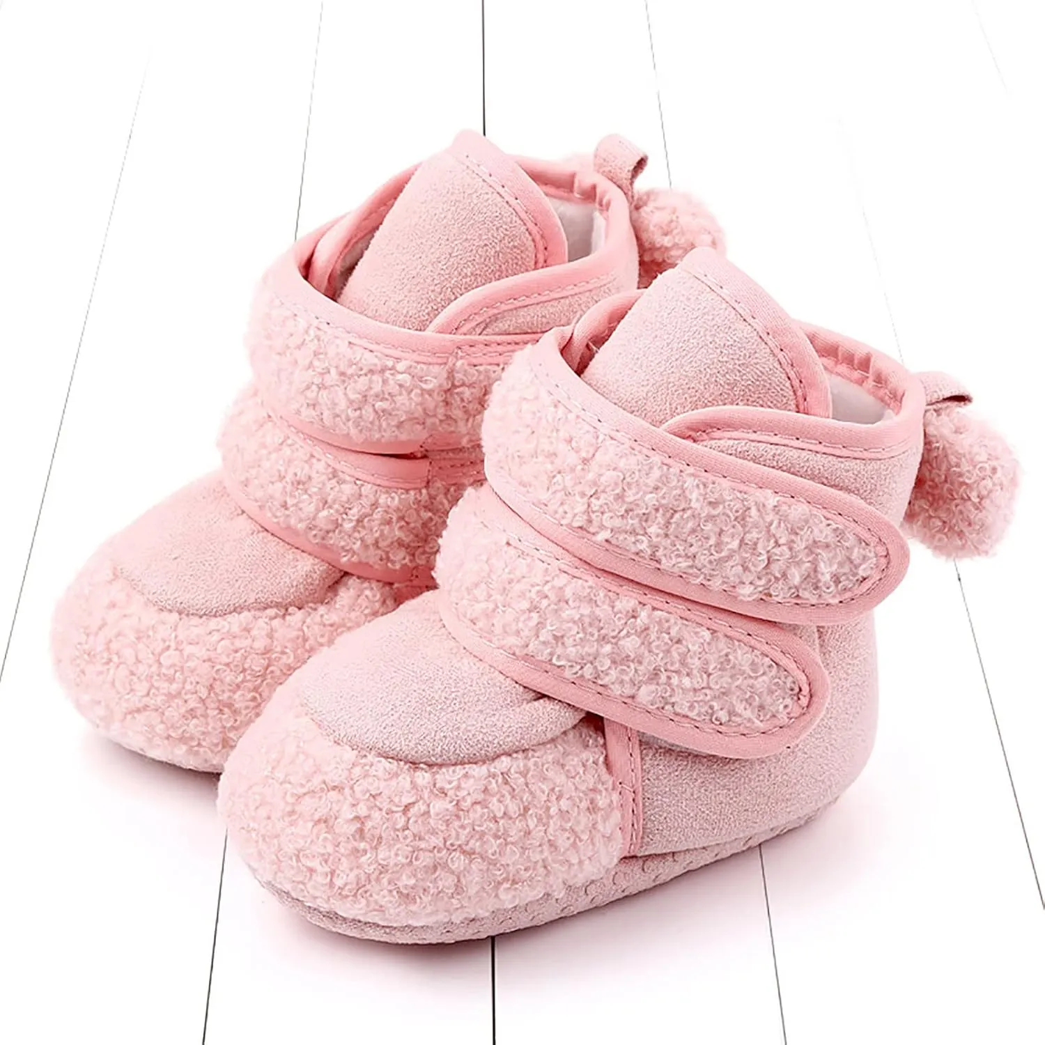 Baby Boy Shoes Girls and Boys Warm Shoes Soft Booties Comfortable Boots Infant Toddler Warming Home Shoes Snow Boots