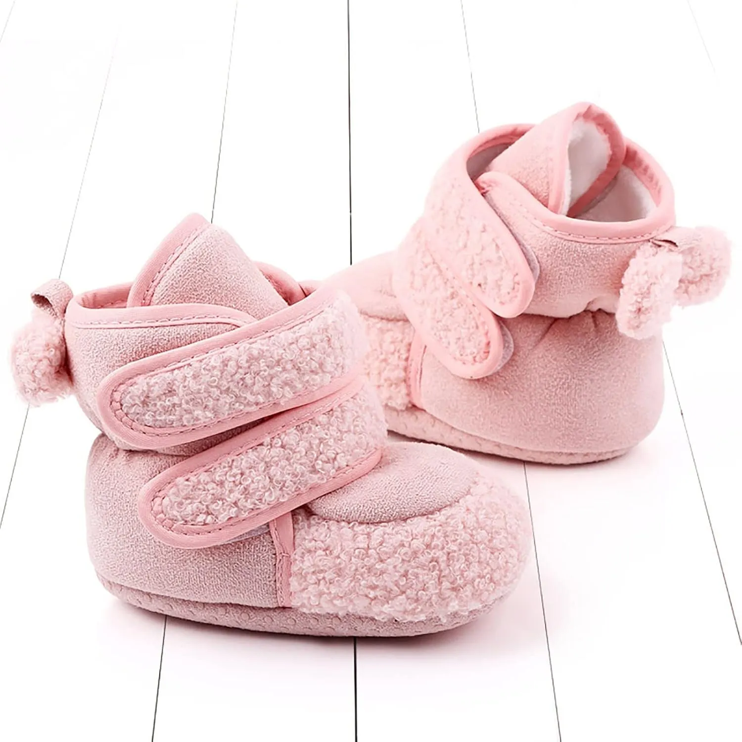 Baby Boy Shoes Girls and Boys Warm Shoes Soft Booties Comfortable Boots Infant Toddler Warming Home Shoes Snow Boots