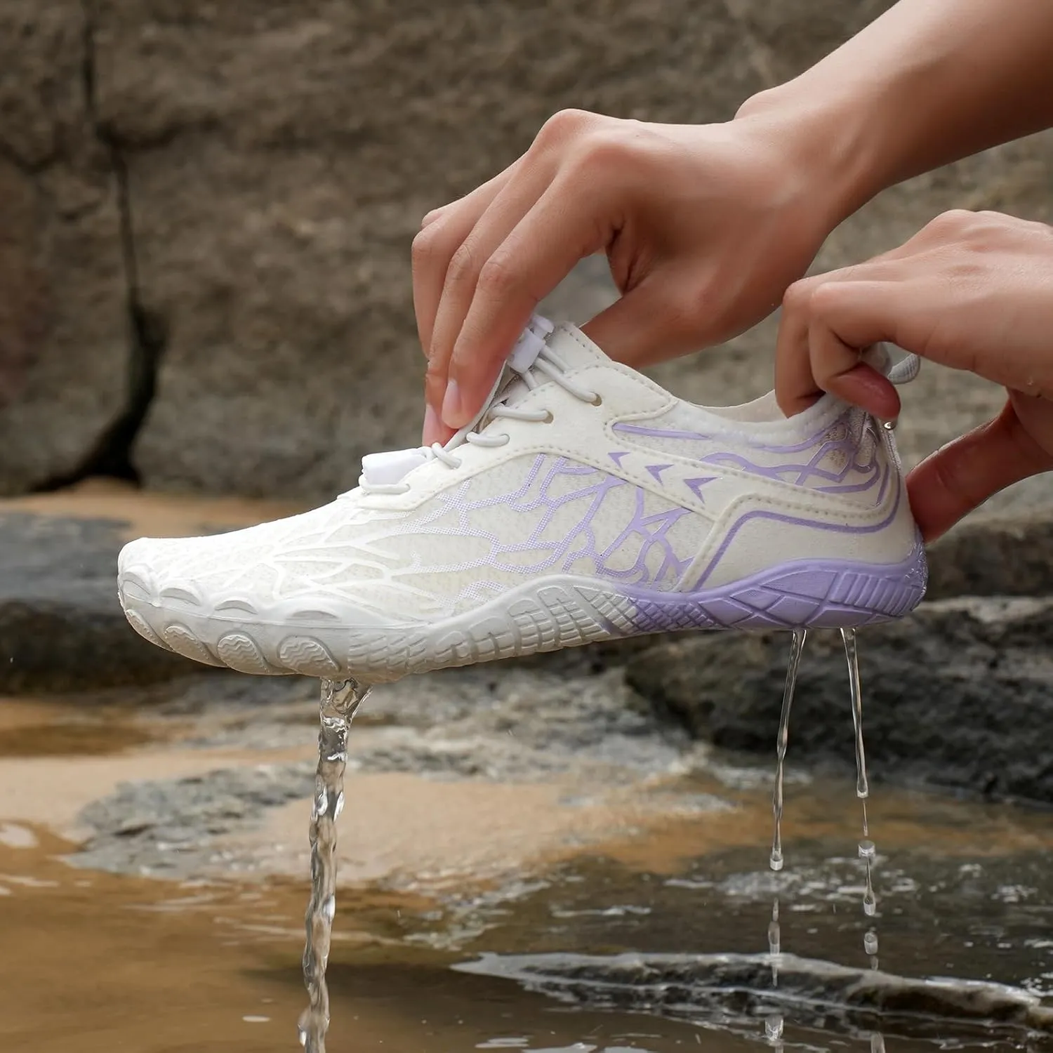 Barefoot Shoes for Women Pro Barefoot Shoes Breathable Healthy & Non-Slip Running Athletic Footwear Shoe Wide Toe Water Shoe Unisex