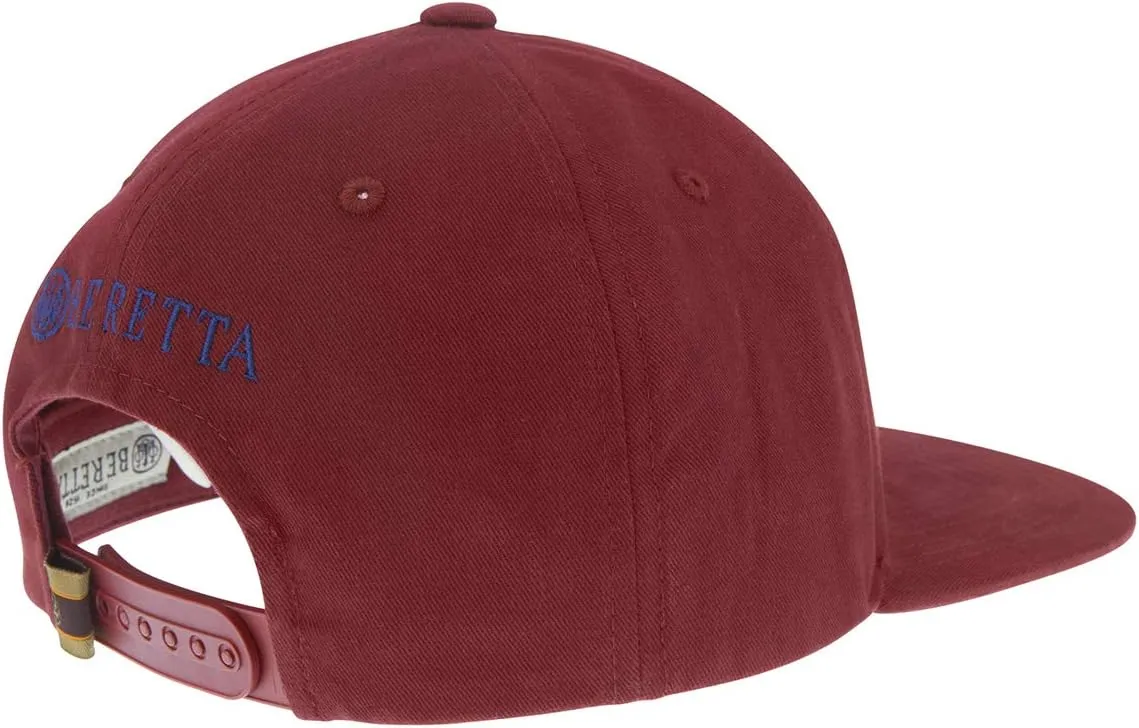 Beretta Men's Trident Logo Flat Bill Outdoor Casual Performance Hat