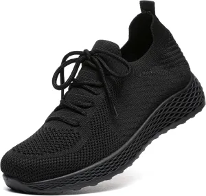 Bernal Womens Walking Tennis Shoes Casual Non Slip Gym Workout Shoes Breathable Mesh Working Sneakers