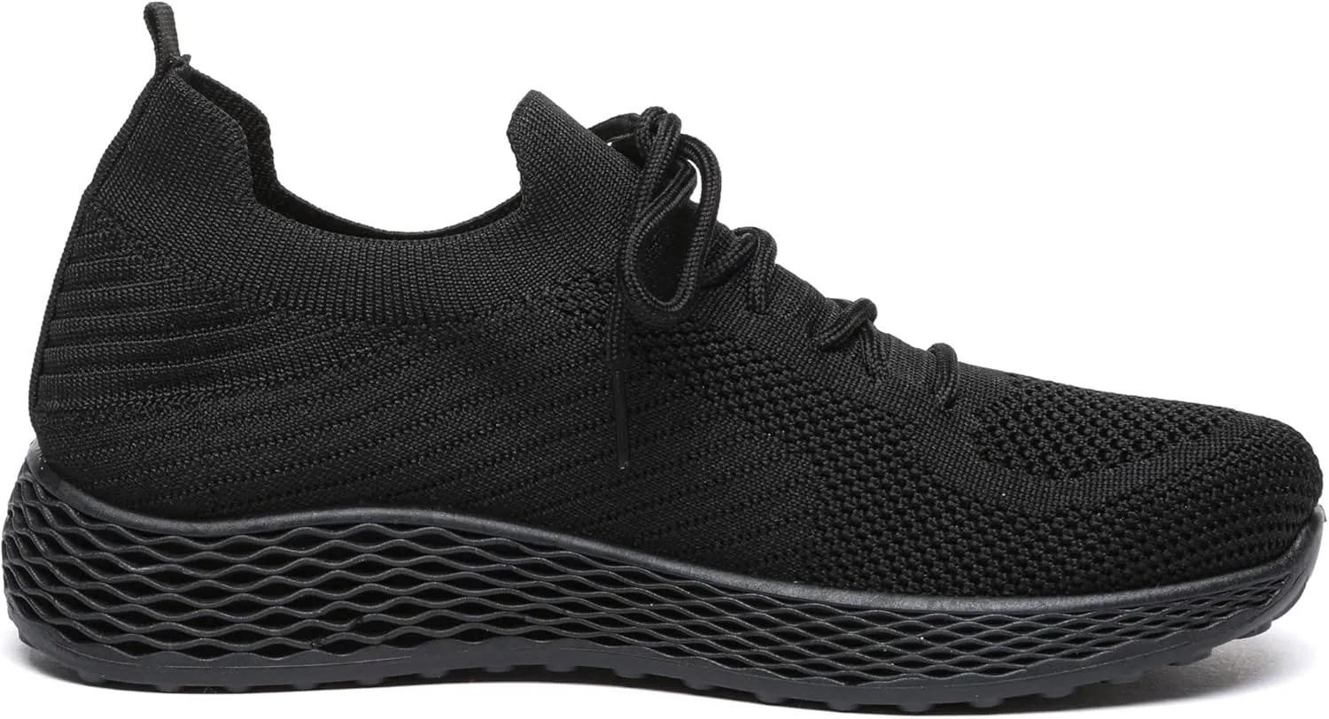 Bernal Womens Walking Tennis Shoes Casual Non Slip Gym Workout Shoes Breathable Mesh Working Sneakers