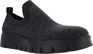 Bernie Mev Women's Fx Luna Wedge, New Black Relfective, 9
