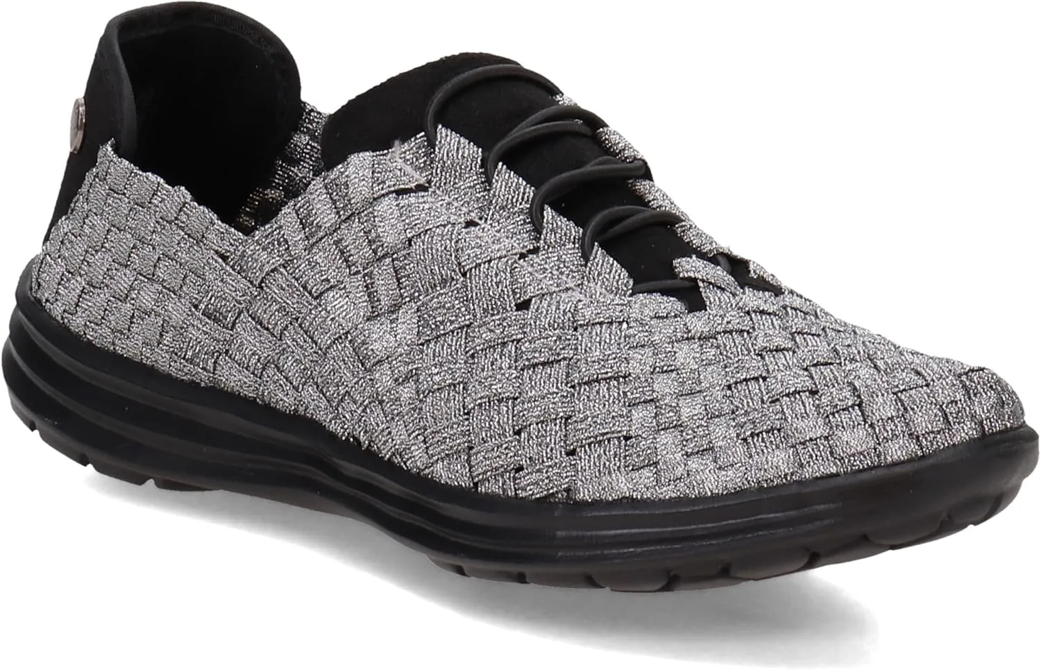 Bernie Mev Women's, Victoria Slip-On Pewter 36 M
