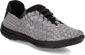 Bernie Mev Women's, Victoria Slip-On Pewter 36 M
