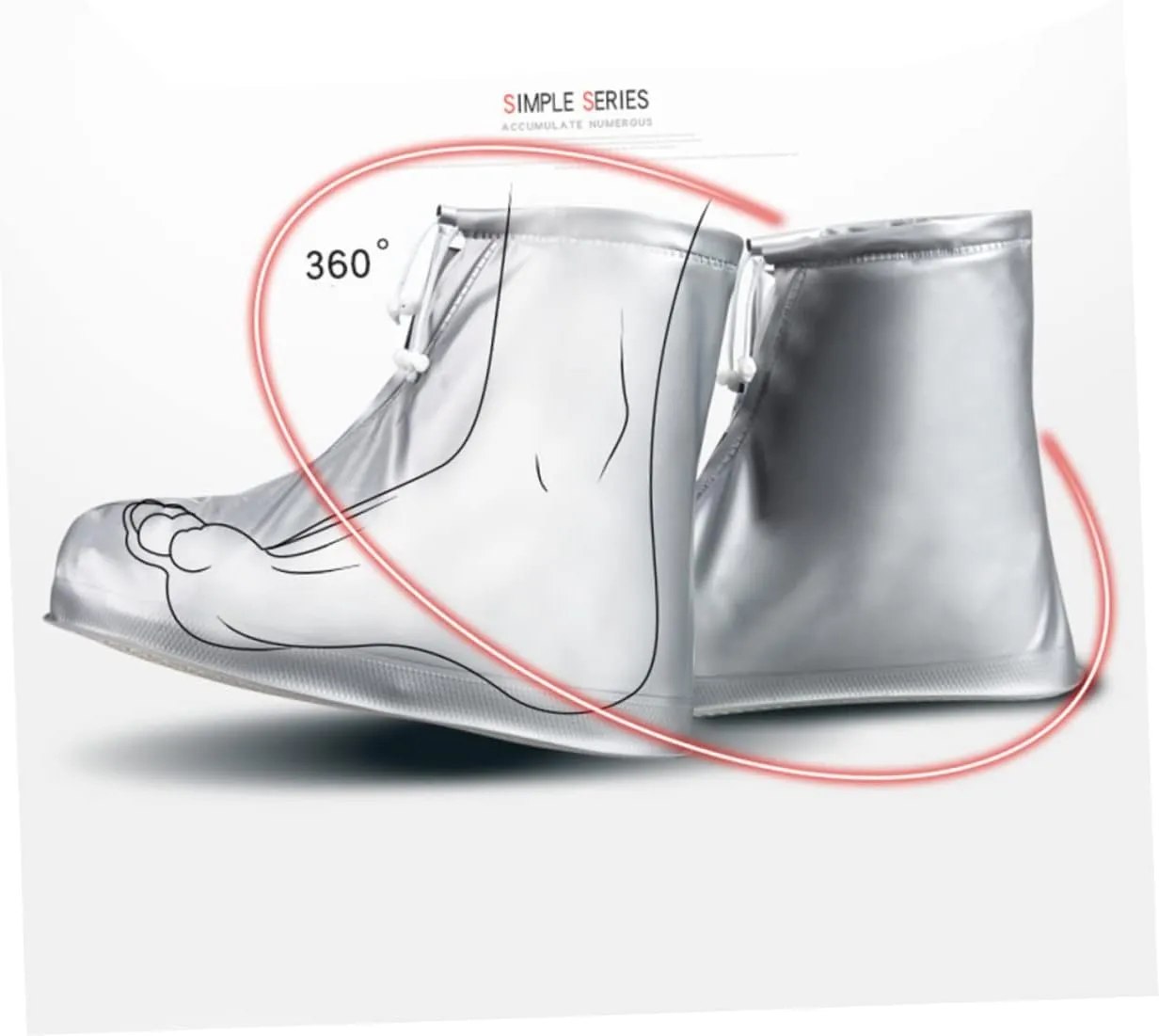 BESPORTBLE Overshoes Shoes Cover Waterproof Shoe Covers Shoe Protector