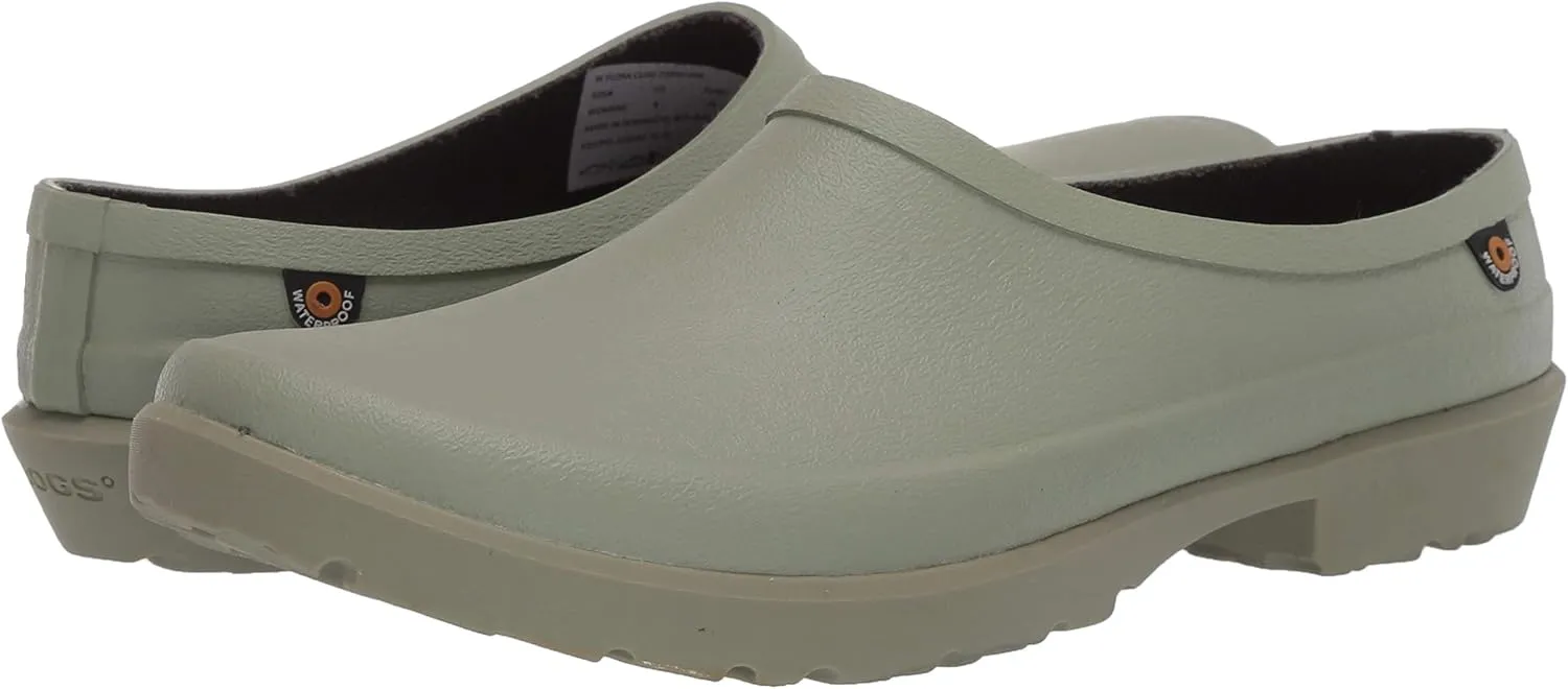 BOGS Men's Flora Clog Waterproof Garden Rain Shoe