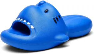 Boys Girl Slippers Non-Slip Novelty Open Toe Sandals Extremely Comfy Cushioned Thick Sole Cute Cartoon Shower Slides Indoor & Outdoor(Toddler/Little Kid/Big Kid)