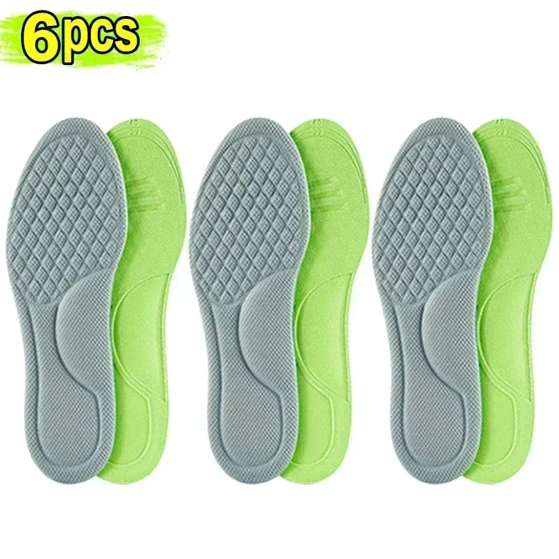 Breathable Deodorizing Shoe Insoles (10-Pack)