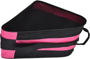 Breathable Roller Skates Organizer Bag with Zipper Portable Pouch for Easy Transport of Inline Skates and Quad Skates Stylish and Functional Skate Shoes Holder
