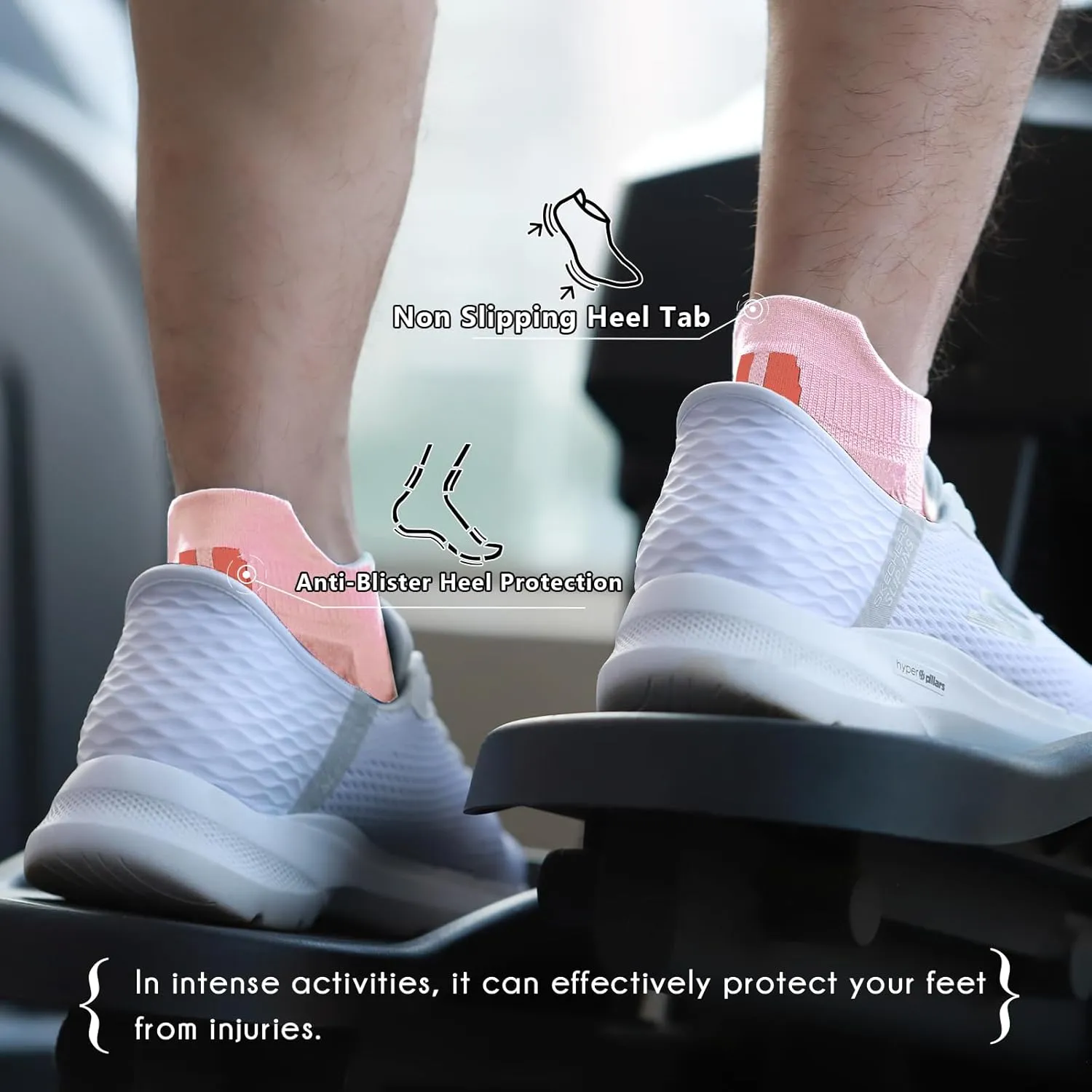 BRISIRA Coolmax Bamboo Viscose Compression Running Socks 3 Pairs Ankle Low Cut Athletic Anti Blister Cushioned Seamless