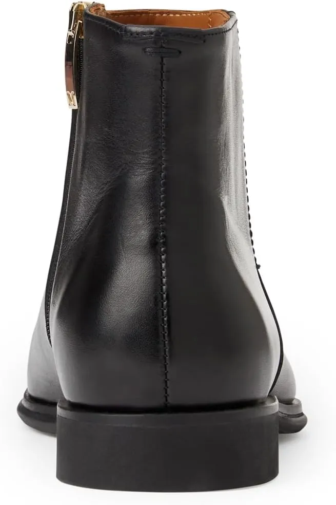Bruno Magli Men's Raging Boot Easy Zip Closure, Luxurious Leather Shoes