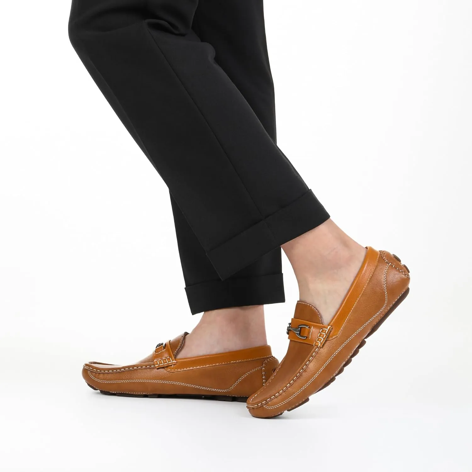Bruno Marc Men's Driving Moccasins Penny Loafers Slip on Loafer Shoes