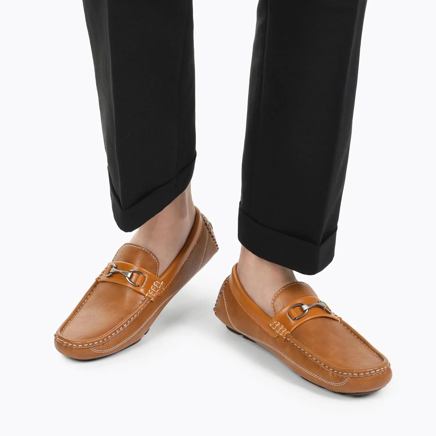 Bruno Marc Men's Driving Moccasins Penny Loafers Slip on Loafer Shoes