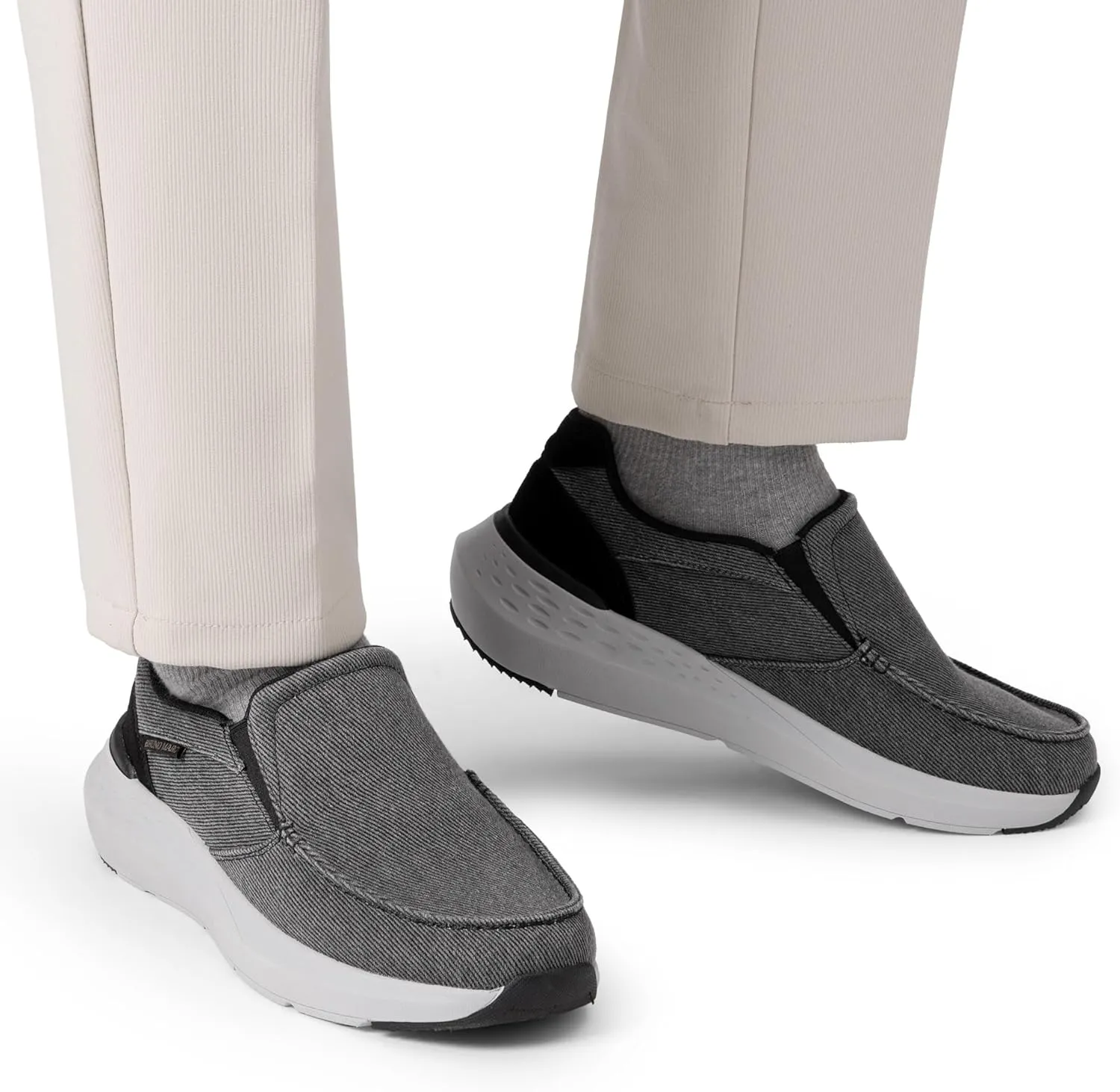 Bruno Marc Men's Loafers Slip-on Casual Walking Shoes Comfortable Canvas Sneakers