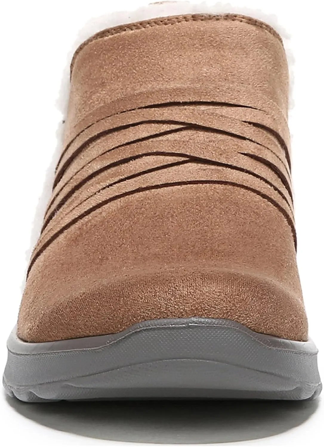 BZees Women's Glide Slip-on Ankle Boot Sneaker