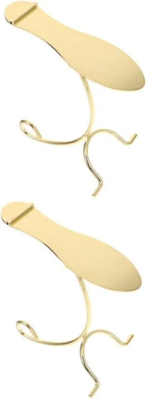 Cabilock Metal Shoe Display Stand Compact High Heel Riser for Store Home Space Saving Shoe Holder for Neat Presentation