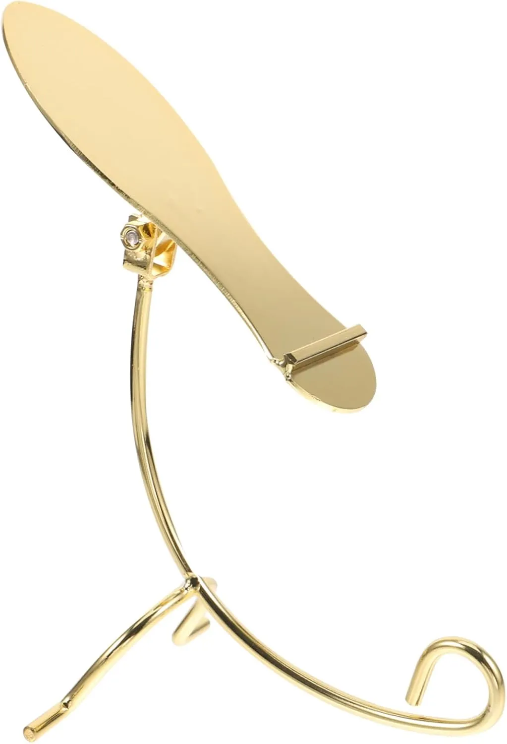Cabilock Metal Shoe Display Stand Compact High Heel Riser for Store Home Space Saving Shoe Holder for Neat Presentation