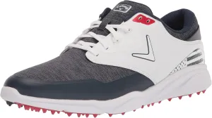 Callaway Men's Coronado V3 Sl Golf Shoe, Blue/White/Red, 9